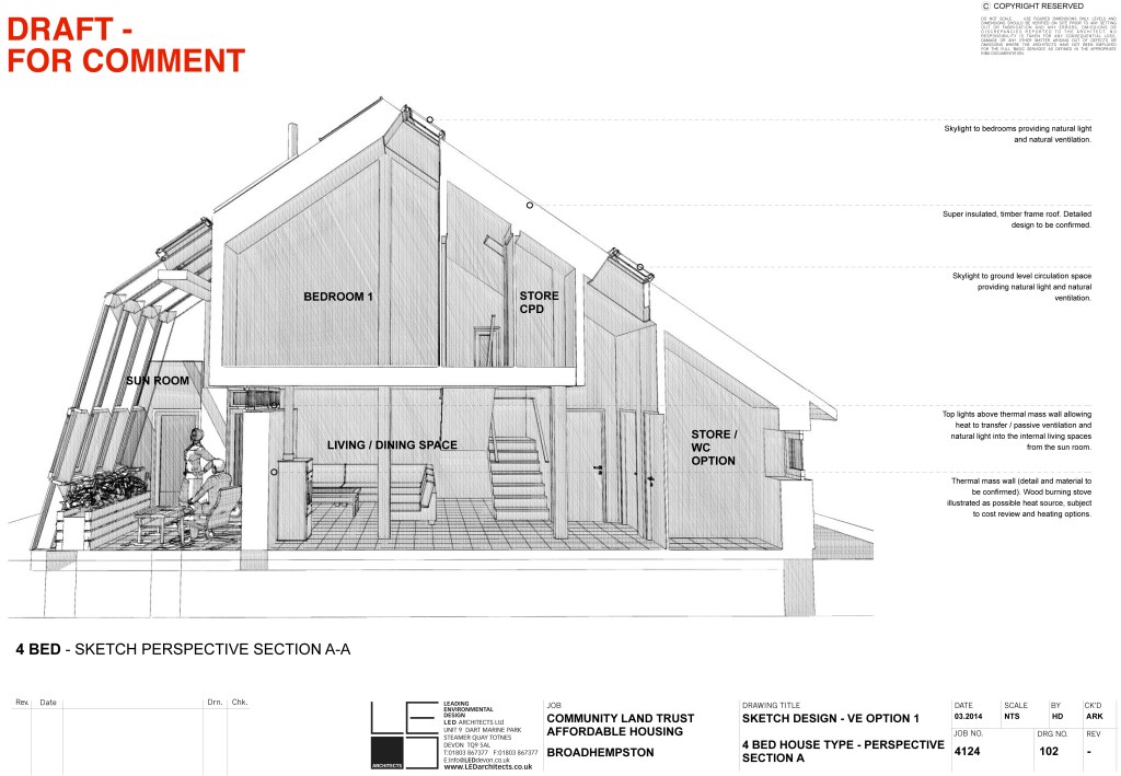 4124 102 4 Bed VE Option 1 Section
